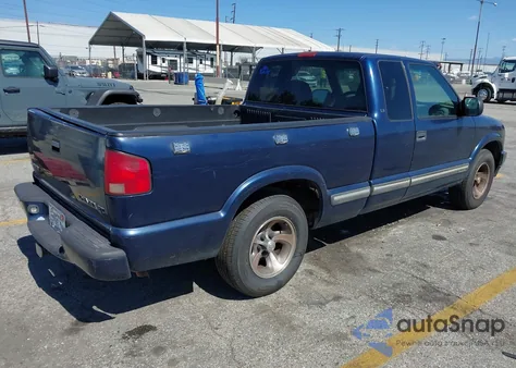 2001 Chevrolet S-10 Ls из США, поврежденный, VIN 1GCCS19W218177527
